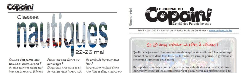 Le journal du CoPaIn